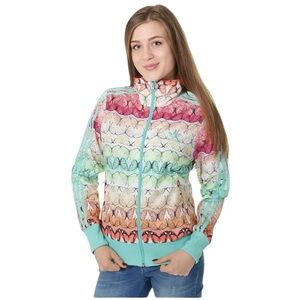 Adidas Borbofresh Firebird Rainbow Butterfly Track Jacket Size Small